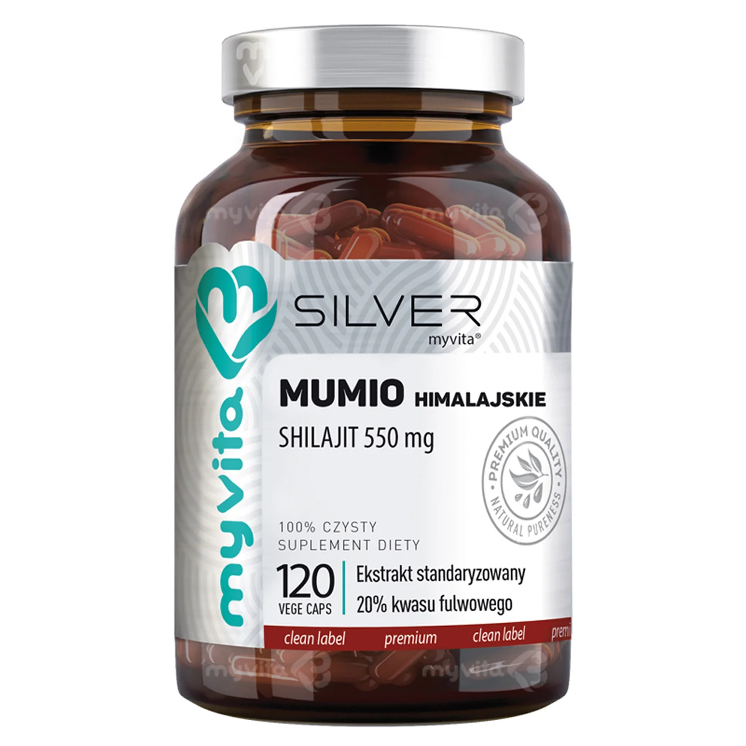 MyVita Silver Mumio Himalajskie 120 kapsułek