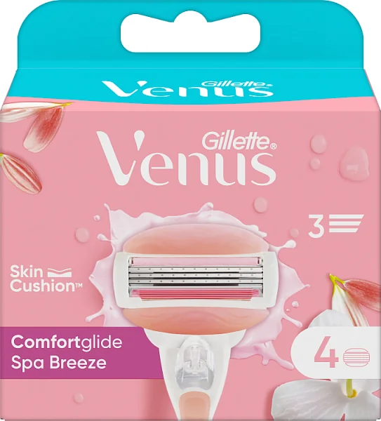 Venus Comfortglide Spa Breeze 4 wkłady do maszynki