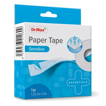 Paper Tape Sensitive, Dr. Max, taśma papierowa, 1,25cm x 5m, 1 sztuka