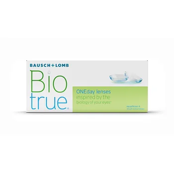 Bausch+Lomb BioTrue Oneday soczewki jednodniowe -3,00, 30 szt.