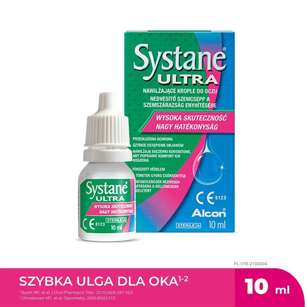 Systane Ultra, krople do oczu, 10 ml 