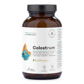 Aura Herbals Colostrum 700 mg + BioPerine® Aura Herbals Colostrum 700 mg + BioPerine®