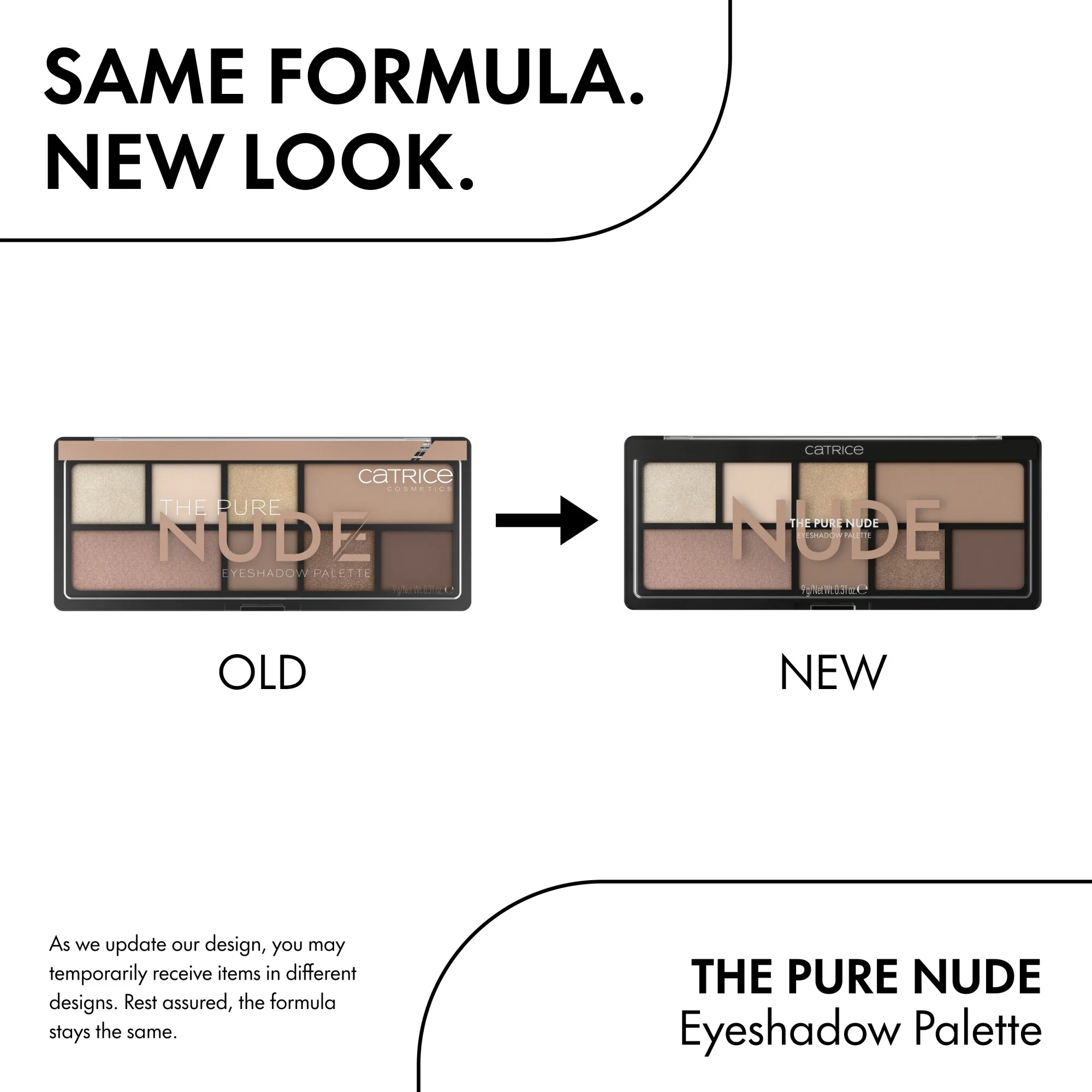 CATRICE The Pure Nude Eyeshadow Palette paleta cieni do powiek, 9 g paleta cieni do powiek, 9 g
