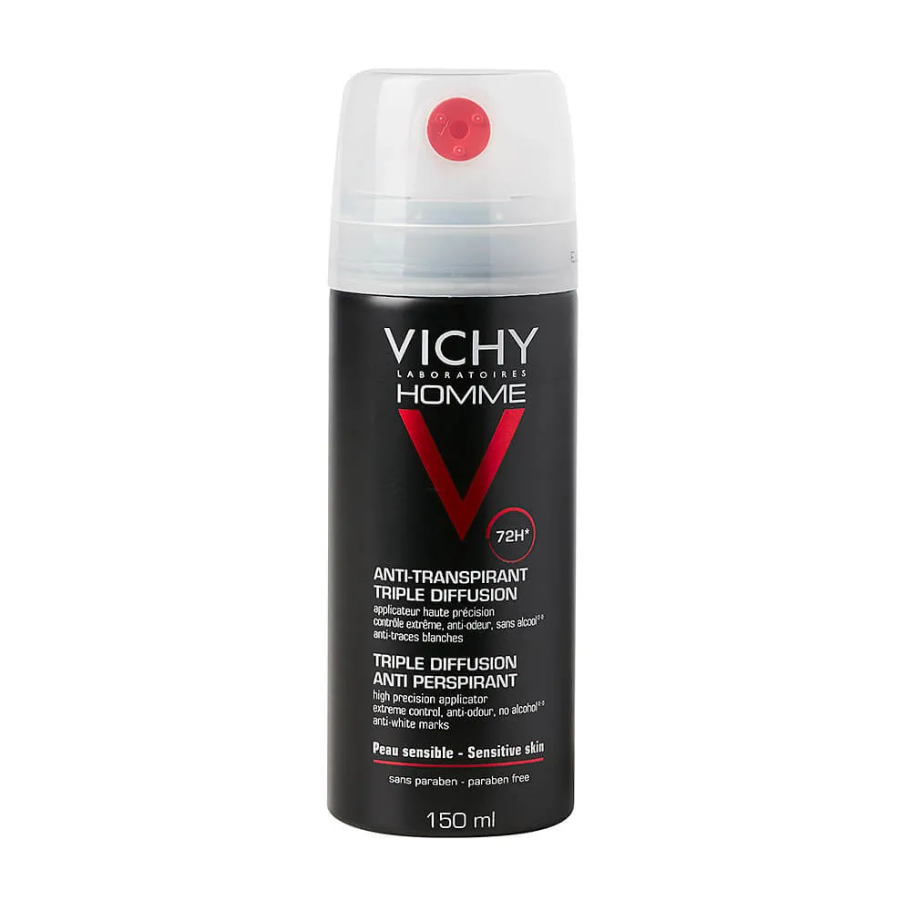 Vichy Homme, antyperspirant w sprayu 72h, 150 ml 
