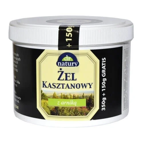 Dr. Natury żel kasztanowy z arniką, 500 ml