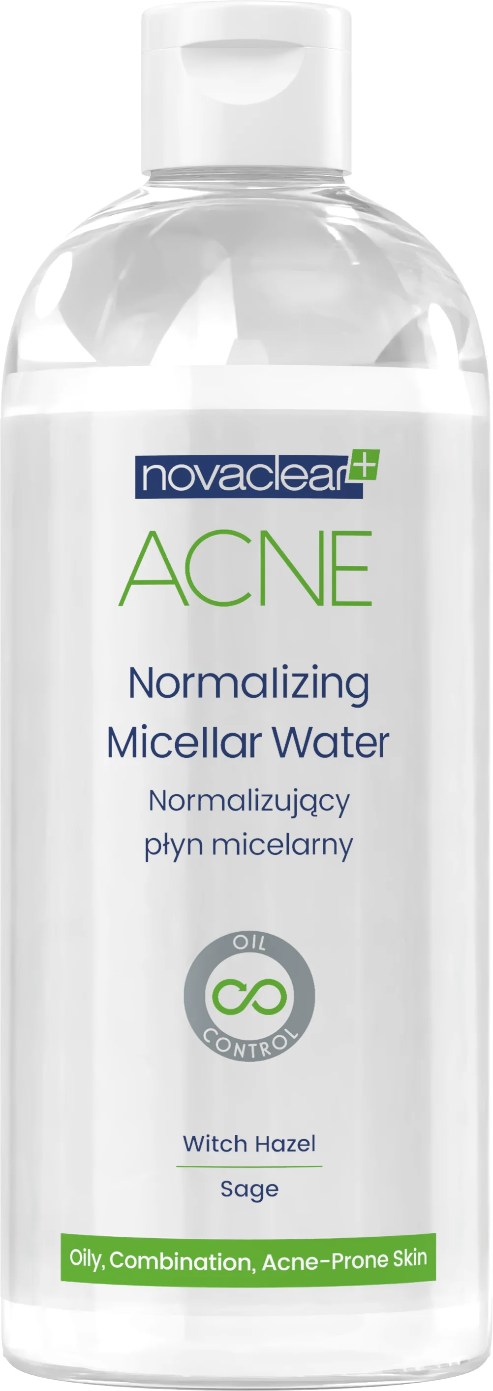 Novaclear Acne płyn micelarny normalizujący, 400 ml