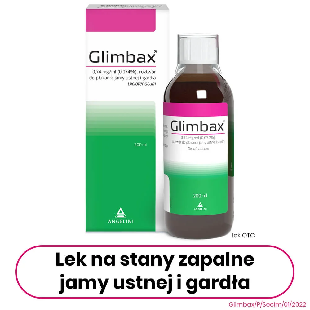 Glimbax, 0,74 mg/ml (0,074%), roztwór, 200 ml 