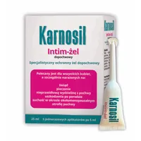 Karnosil Intim-Żel, specjalistyczny ochronny żel dopochwowy, 5 aplikatorów po 5 ml