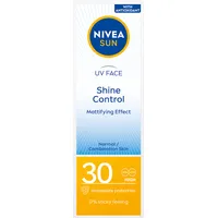 Nivea Sun UV Face Shine Control matujący krem do twarzy z wysoką ochroną SPF 30, 50 ml