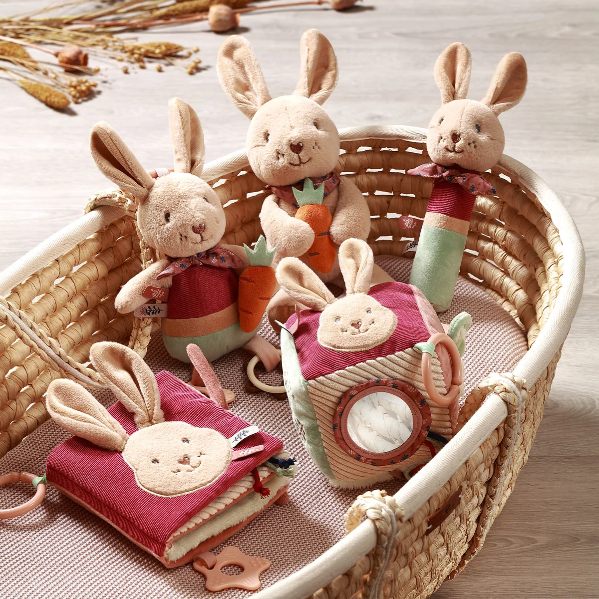 Babyono piszczek Rabbit Karo zabawka dla dzieci, 1 sztuka