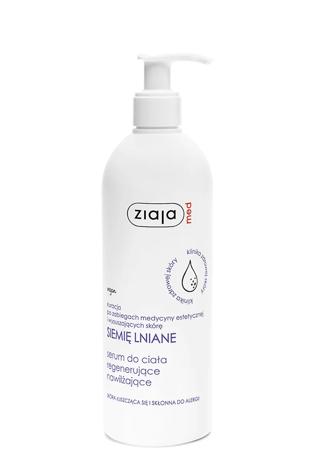 Ziaja Med Siemię Lniane serum do ciała, 400 ml