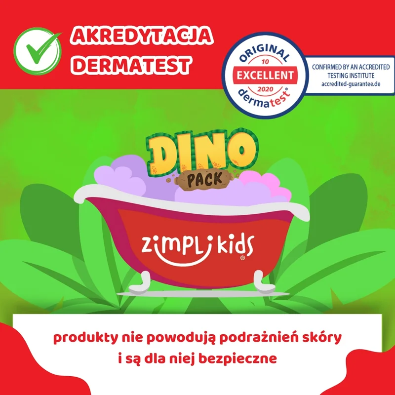 Zimpli Kids Gelli Worlds Dino Pack zestaw do tworzenia gelli z figurkami i tacą