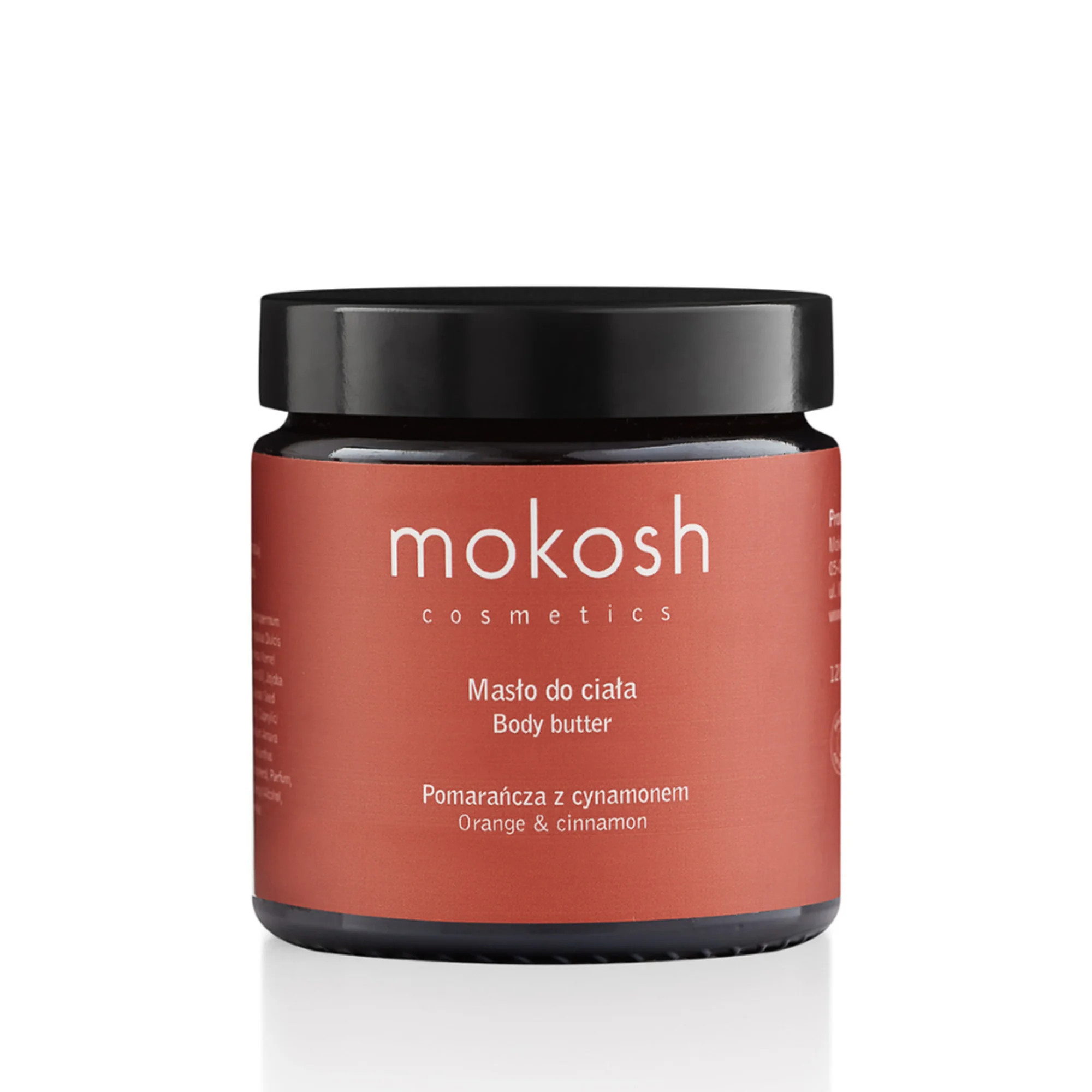 Mokosh masło do ciała pomarańcza z cynamonem, 120 ml
