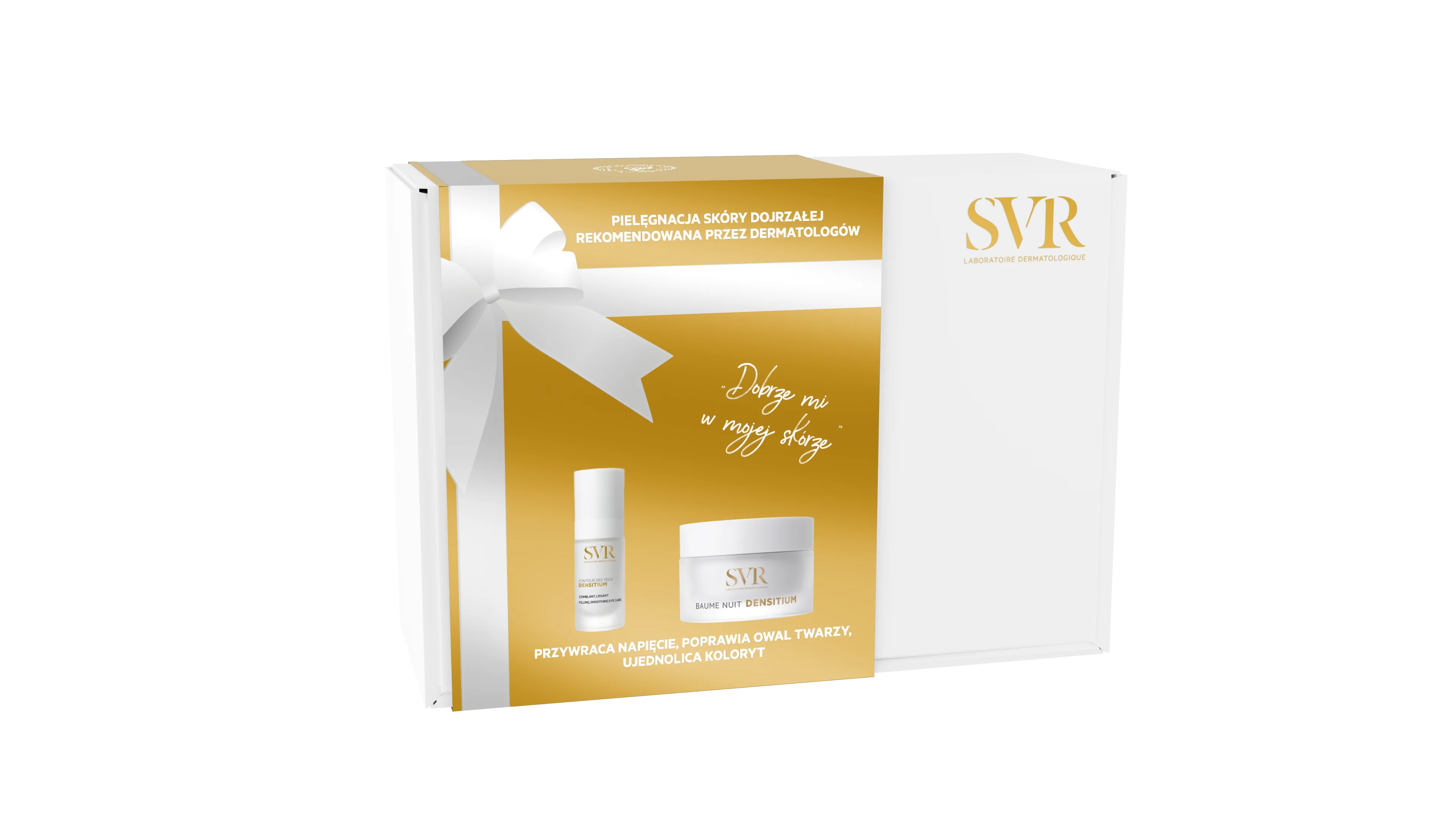 SVR zestaw przeciwstarzeniowy  Densitium Baume Nuit 50ml + Densitium Contour des Yeux 15ml