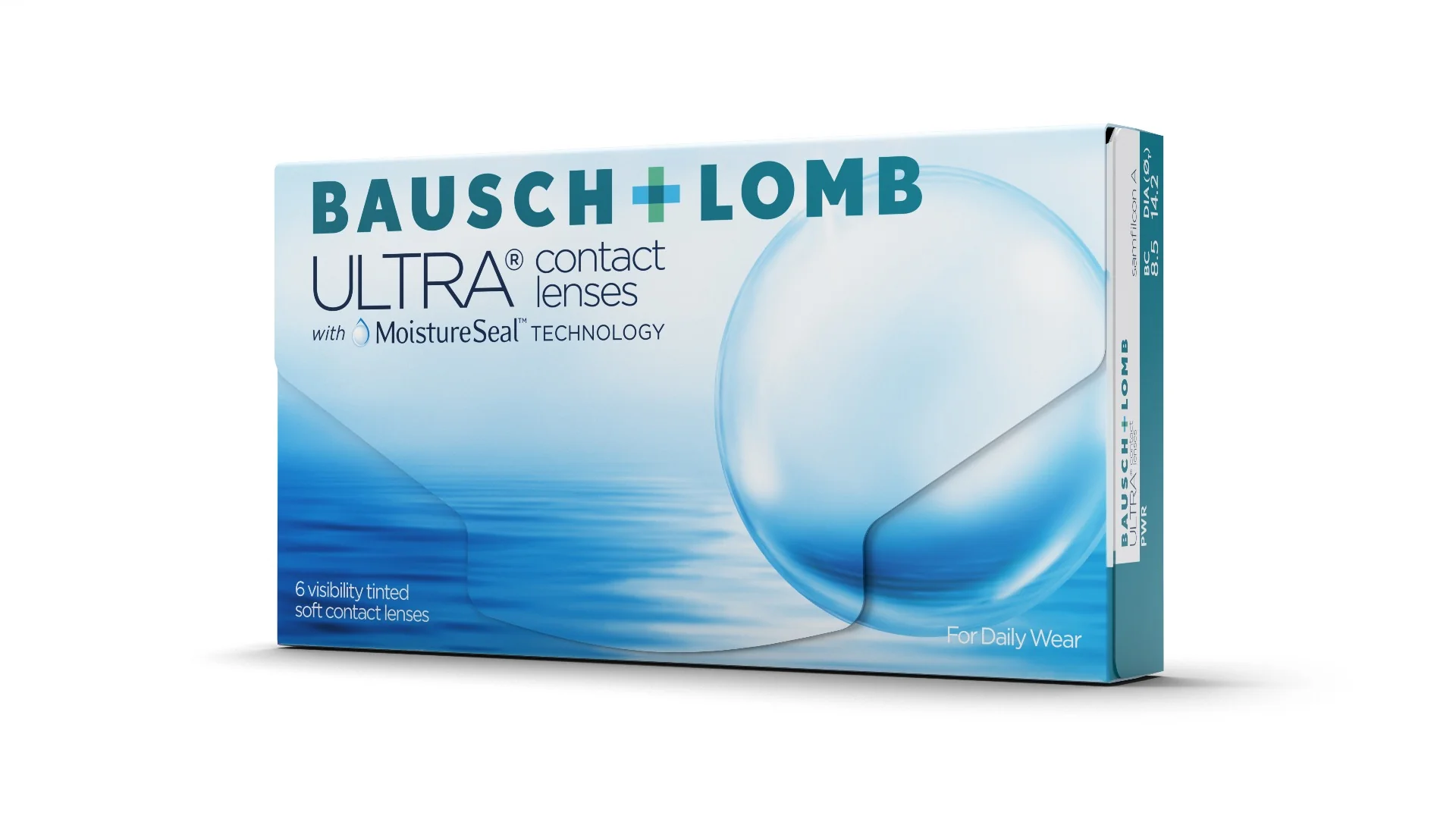 Bausch+Lomb Ultra soczewki kontaktowe miesięczne -6,00, 6 szt.