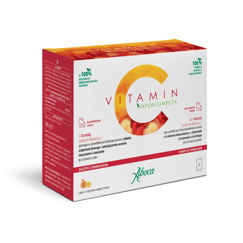 VITAMIN C Naturcomplex 20 saszetek po 5 g