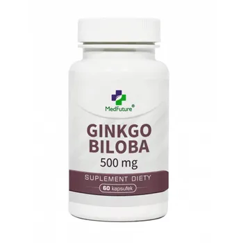 Ginkgo Biloba, suplement diety, 500 mg, 60 kapsułek 