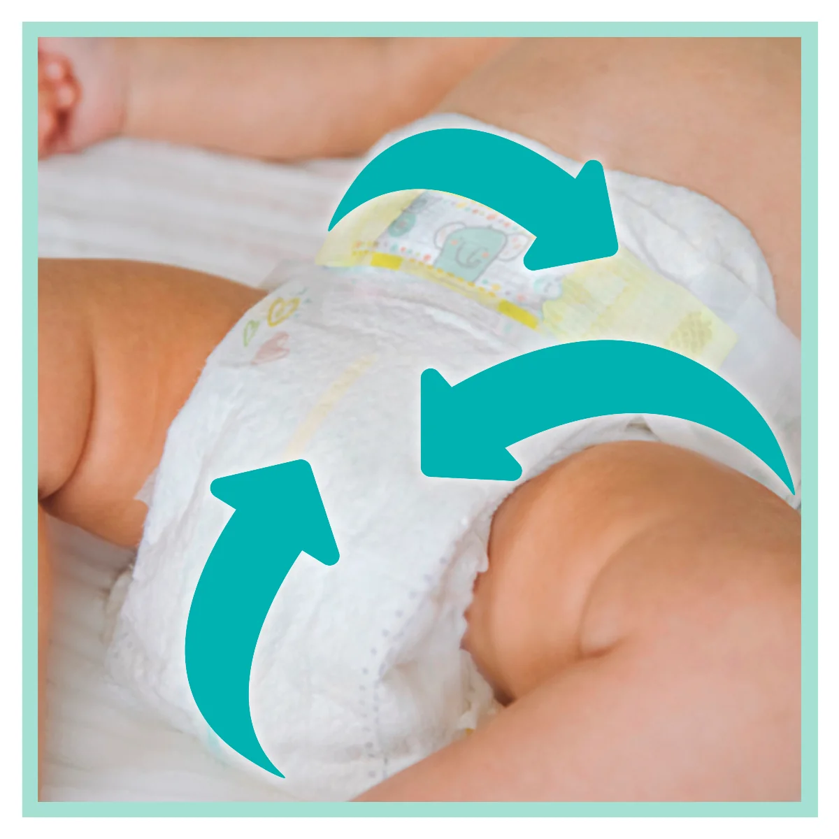 Pampers Premium Care pieluchy, rozmiar 2, 4-8 kg, 94 szt.