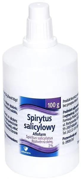 Spirytus salicylowy Aflofarm, 100 g