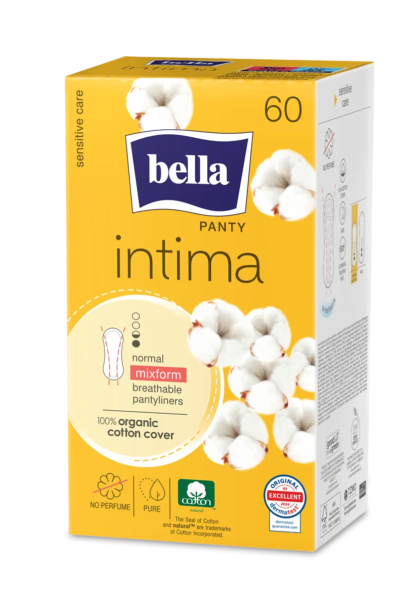 Bella Panty Intima Normal Mixform ultracienkie wkładki higieniczne, 60 szt.