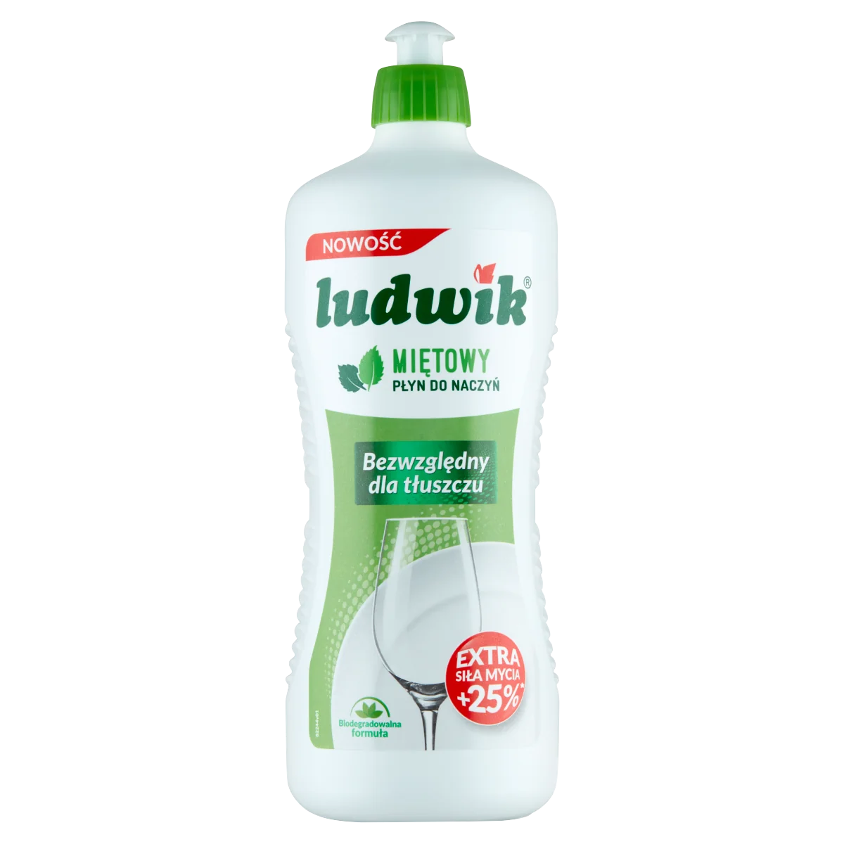 Ludwik płyn do mycia naczyń miętowy, 900 g