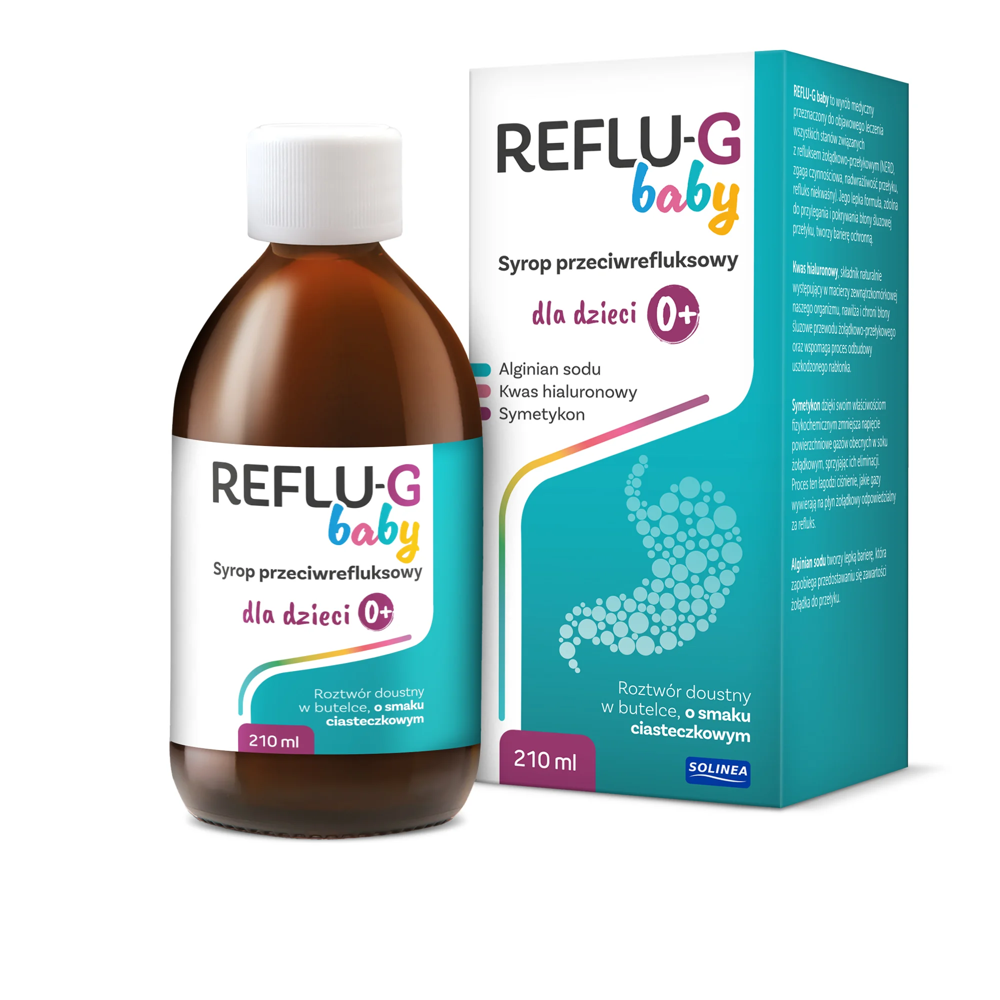 Reflu-G baby syrop, 210 ml