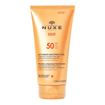 Nuxe Sun mleczko do opalania twarzy i ciała SPF 50, 150 ml 