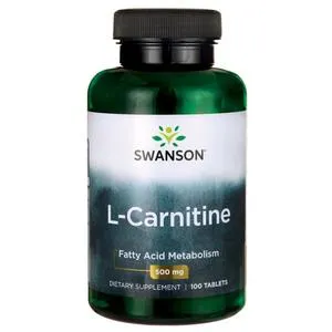 Swanson L-Karnityna, 500mg, suplement diety, 100 tabletek