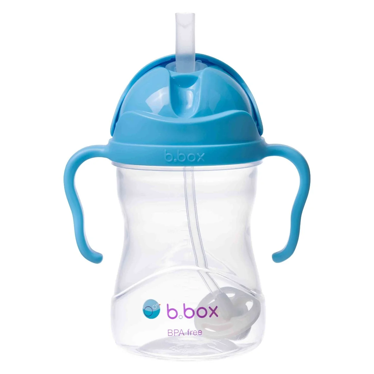 B.Box, bidon ze słomką, borówkowy, 240 ml