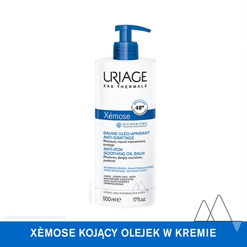 Uriage Xemose olejek kojący w kremie, 500 ml