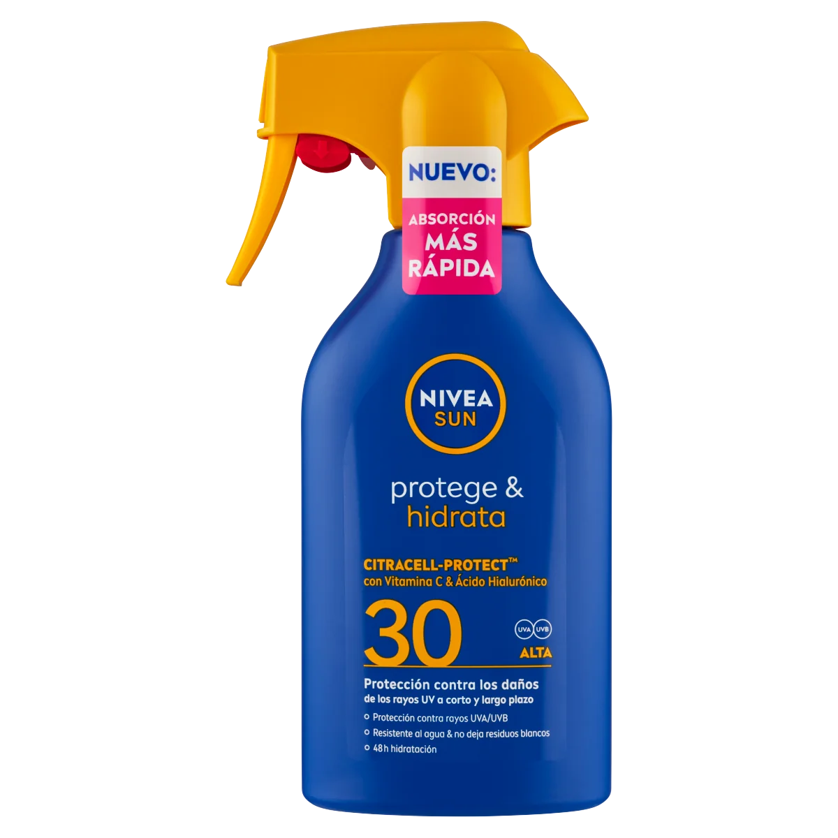 Nivea Sun Protect & Moisture nawilżający spray do opalania SPF 30, 270 ml