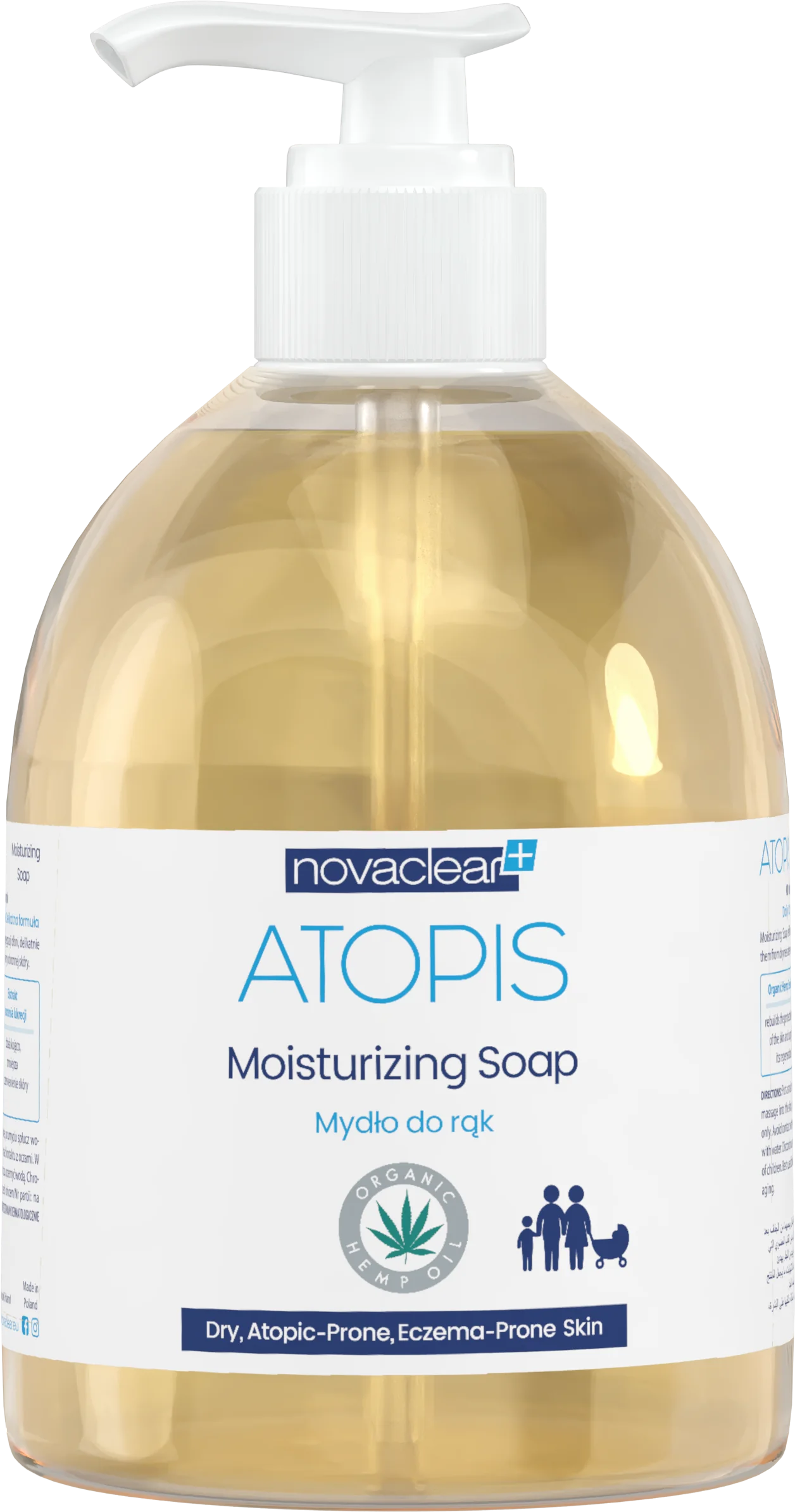Novaclear Atopis mydło do rąk, 300 ml