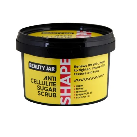 Beauty Jar Shape Anti-Cellulite Sugar Scrub cukrowy peeling antycellulitowy do ciała, 250 g