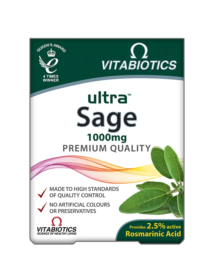 Vitabiotics Ultra™ Sage 30 tabletek
