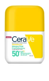 CeraVe niewidoczny matujący fluid przeciwsłoneczny SPF 50+, 50 ml