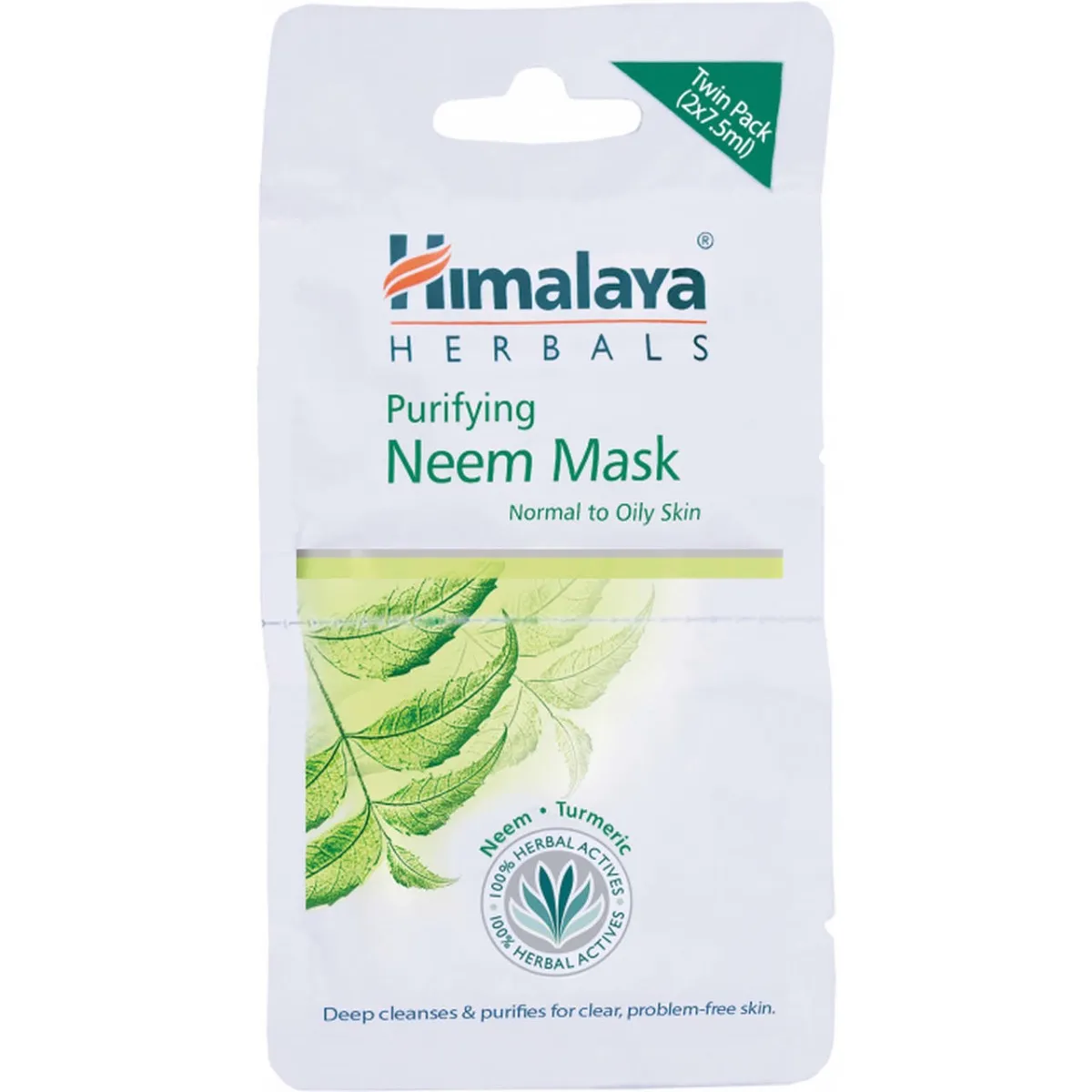 Himalaya Maska Oczyszczająca Z Neem, 2 x 7,5 ml