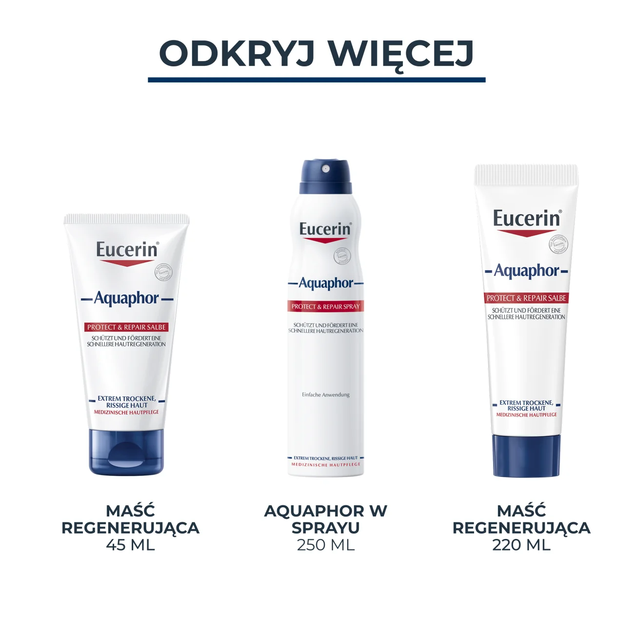 Eucerin Aquaphor SOS pomadka ochronna, 10 ml