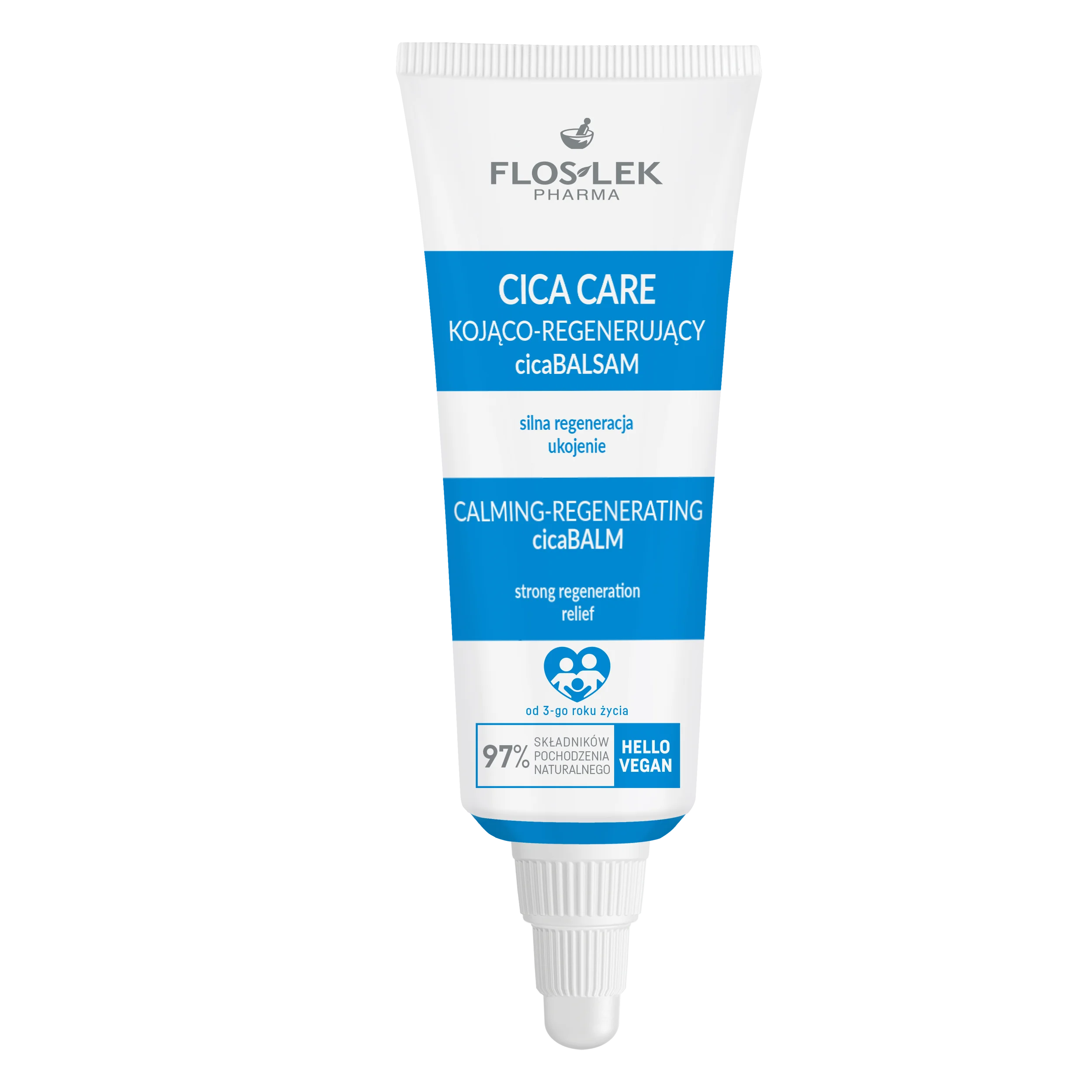 Floslek CICA CARE kojąco-regenerujący cicaBALSAM, 60 ml