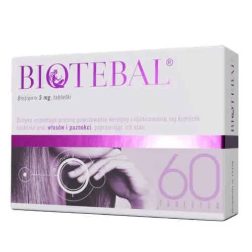 Biotebal 5 mg, 60 tabletek