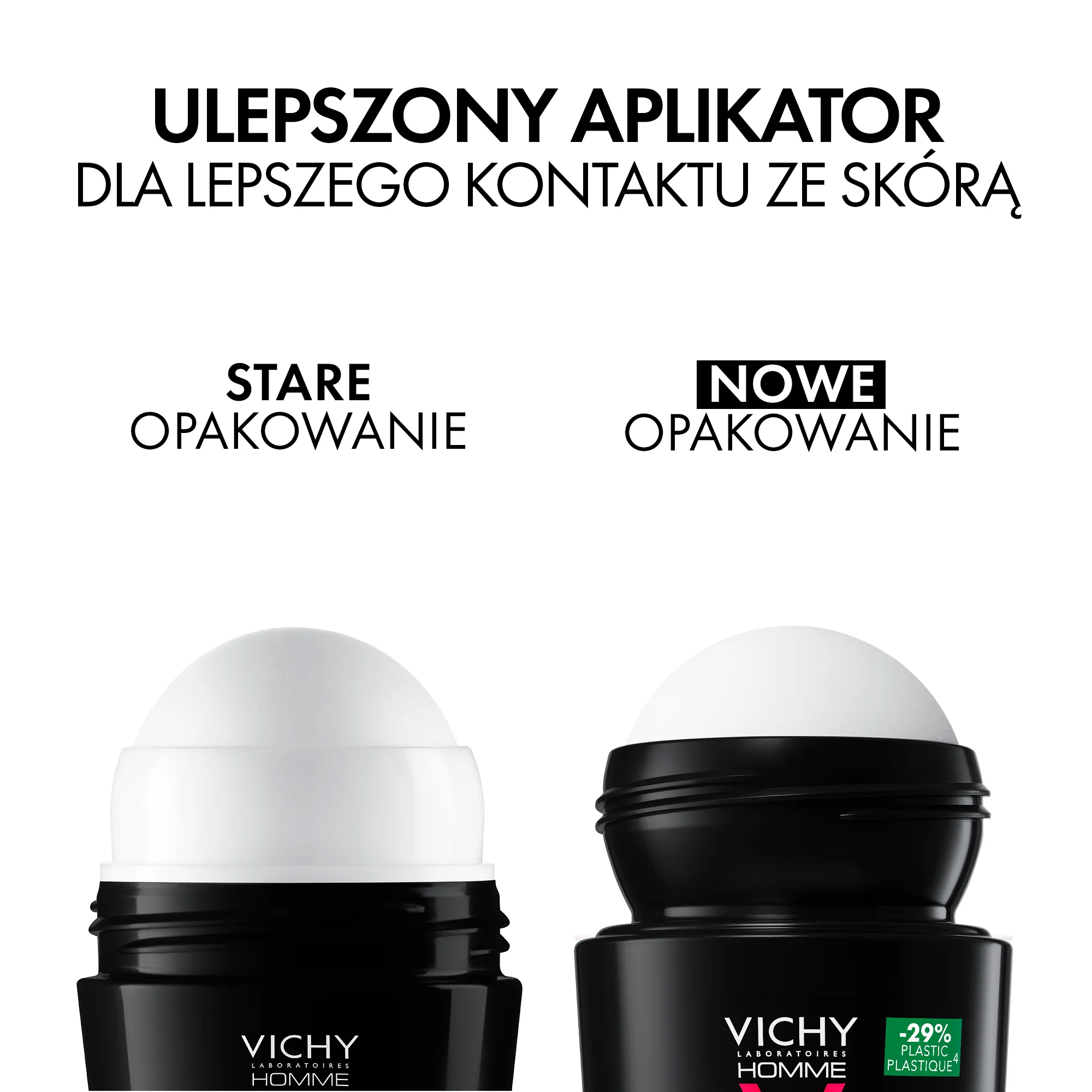 Vichy Homme dezodorant w kulce dla skóry wrażliwej, 50 ml