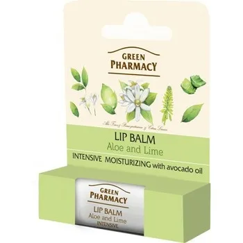 Balsam do ust z aloesem i limonką Green Pharmacy