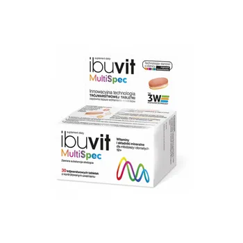 Ibuvit MultiSpec, suplement diety, 30 tabletek 