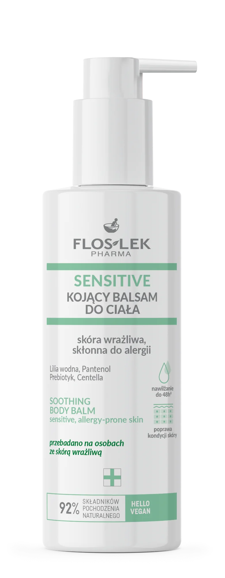 Floslek SENSITIVE kojący balsam do ciała, 175 ml