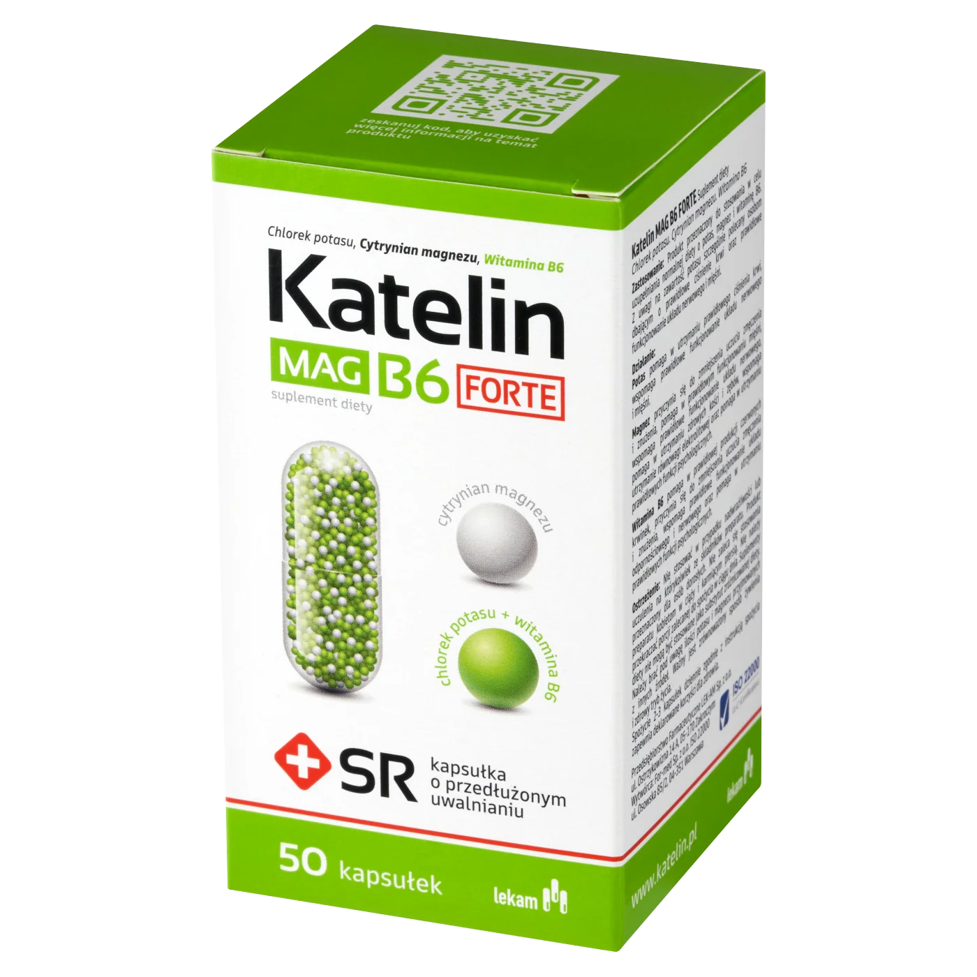 Katelin Mag B6 Forte 50 kapsułek