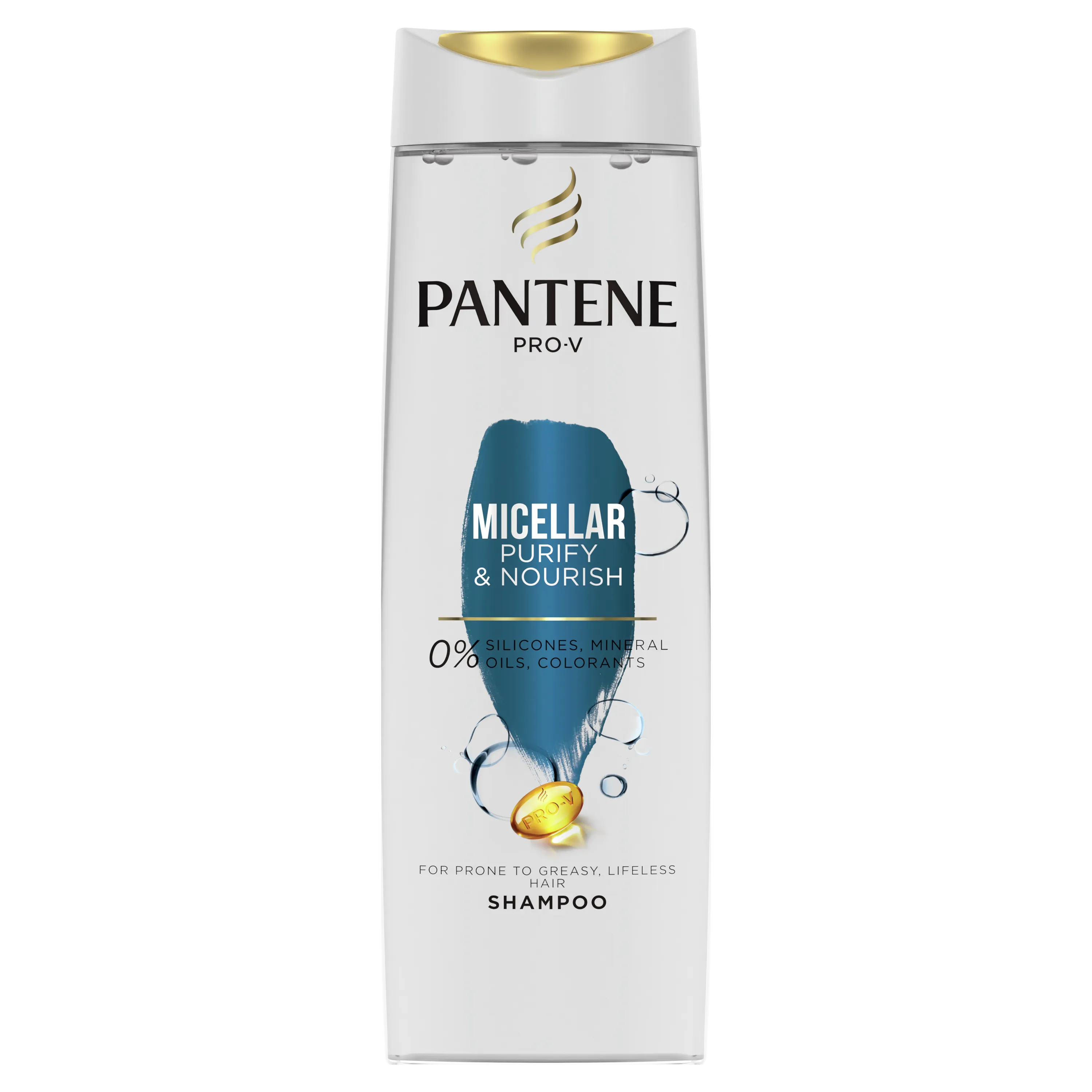 Pantene Pro-V Micellar Cleanse & Nourish szampon do włosów, 400 ml