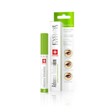 Eveline Cosmetics Advance Volumiere skoncentrowane serum do rzęs 3w1, 10 ml