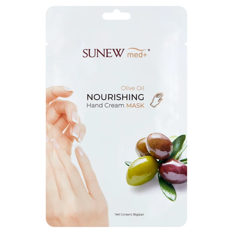 SunewMed+ nawilżająca maska do dłoni z olejem jojoba i oliwą z oliwek