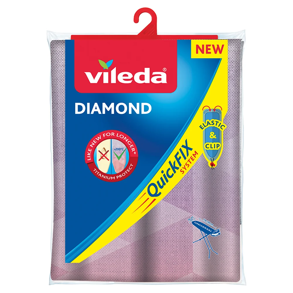 Vileda Diamond pokrowiec na deskę do prasowania, 1 sztuka