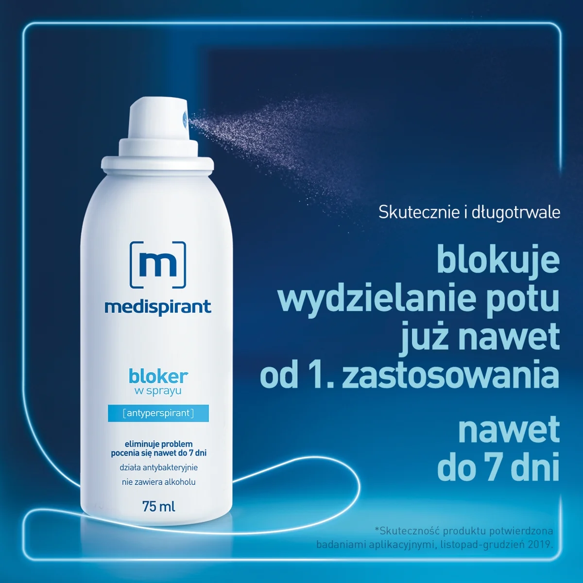 Medispirant bloker w sprayu, 75 ml