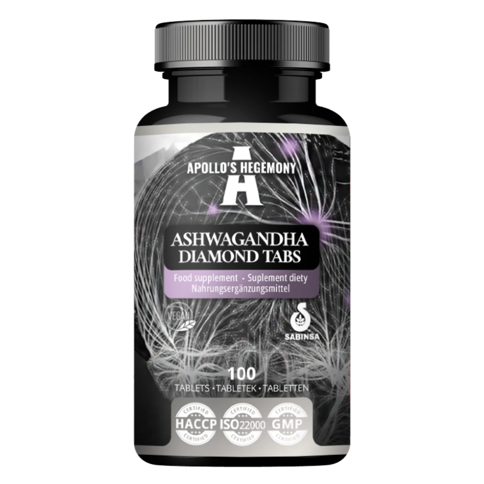 Apollo's Hegemony Ashwagandha Diamond 100 tabletek